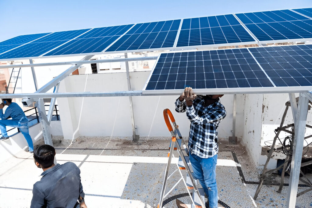 solar panel installation in Noida